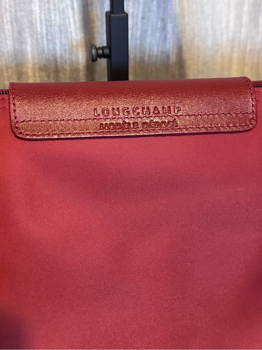 Longchamp Large Neo Le Pliage in Red - Picture 4 of 15